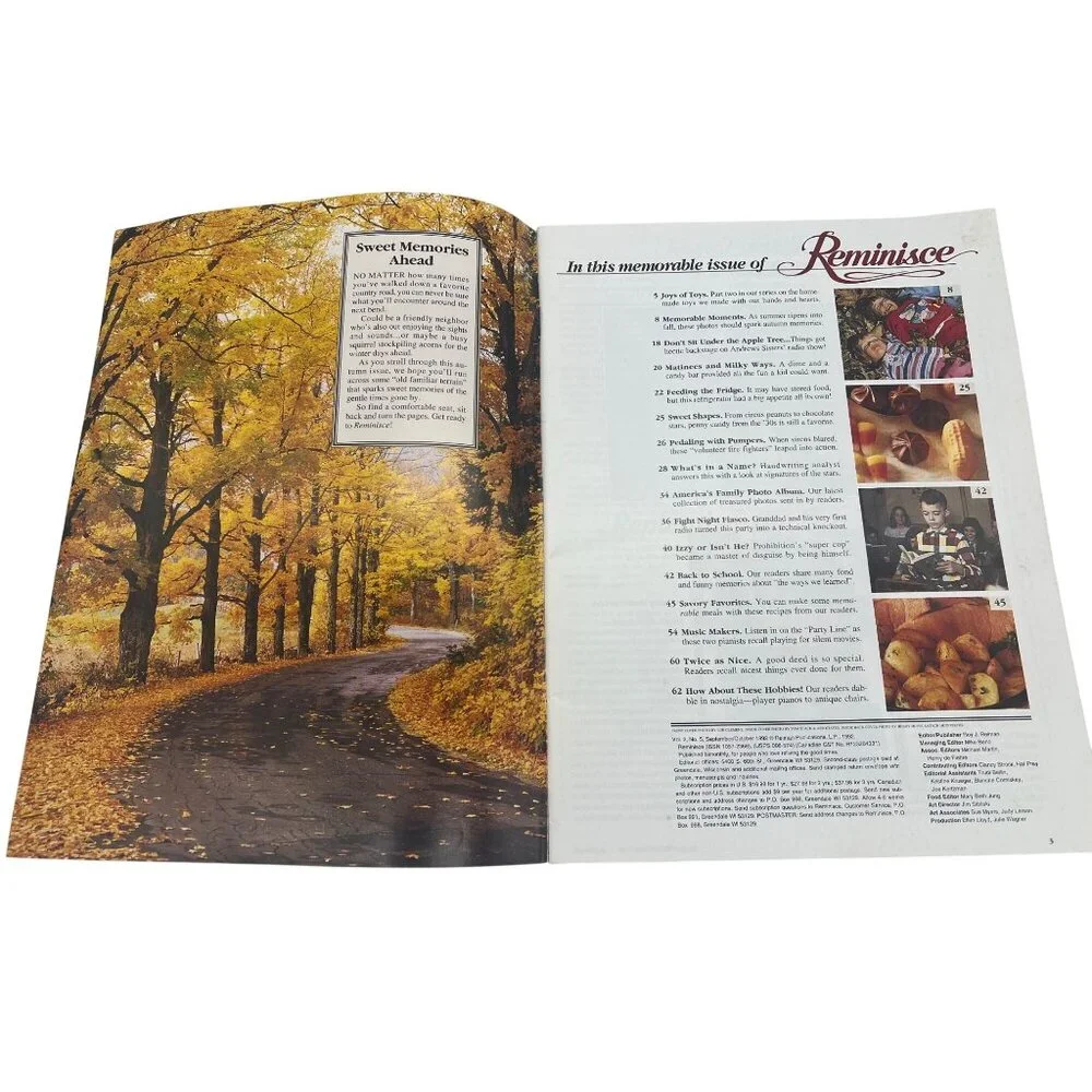 Vintage 3 Reminisce Magazines 1990s Nostalgia Americana 1992 2006 Reiman Media - Picture 6 of 10